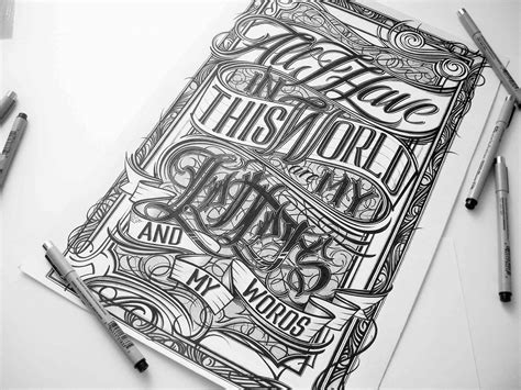 Hand Lettering On Behance