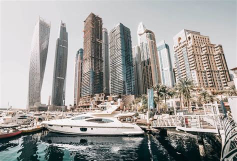 The Dubai Marina The Ultimate Dubai Travel Guide Everything You