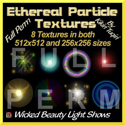 Second Life Marketplace Ethereal Particle Textures