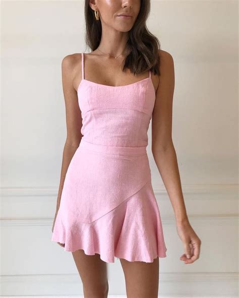 Pic Inspo Fashion Light Pink Summer Dresses Stylish Summer Outfits