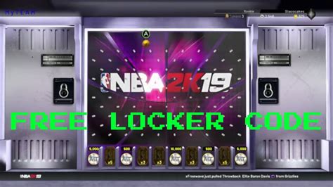 Nba 2k19 Myteam Free Locker Code Win Up To 10000 Mt Youtube