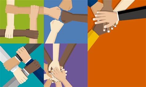 Groups People Putting Their Hands Together 1220349 Vector Art At Vecteezy