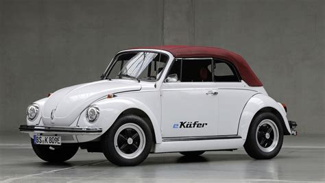 Volkswagen Beetle Electric Vw Commissions Official Conversion Pictures