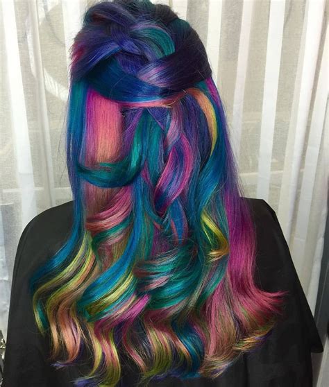 Colorful Hair Inspiration On Instagram “follow Haircolortrend For More Colorful Hairstyles