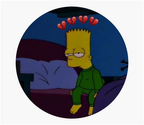 Depressed Bart Simpson Pfp Sad Simpsons Pfp Of Course It S A Bart