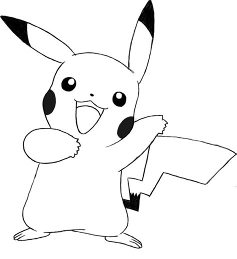 How To Draw Pikachu Draw Central