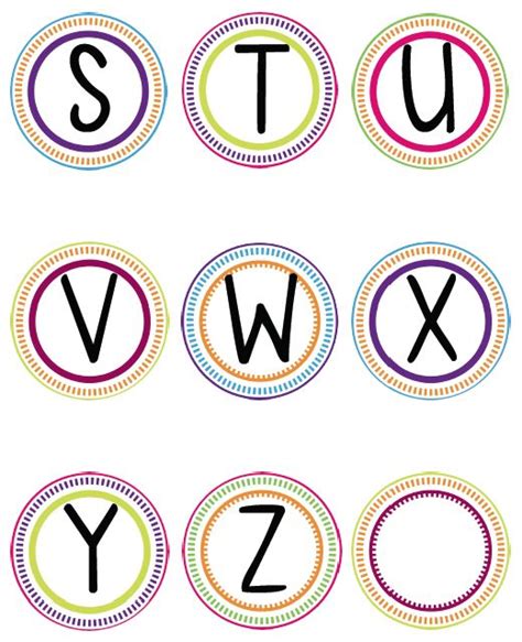 Word Wall Letters For Back To School Free By Can T Stop Smiling 5