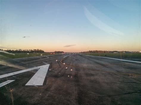 A Mile Of Runway Will Take You Anywhere Sunrise Over The Little Miami