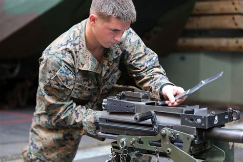 Dvids Images Machine Gunners With 11th Meu Sharpen Skills On Uss