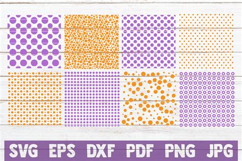 Polka Dot Pattern SVG Bundle By MintyMarshmallows TheHungryJPEG