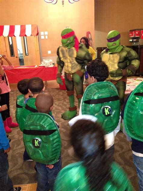 Teenage Mutant Ninja Turtles Birthday Party Ideas Photo 1 Of 39