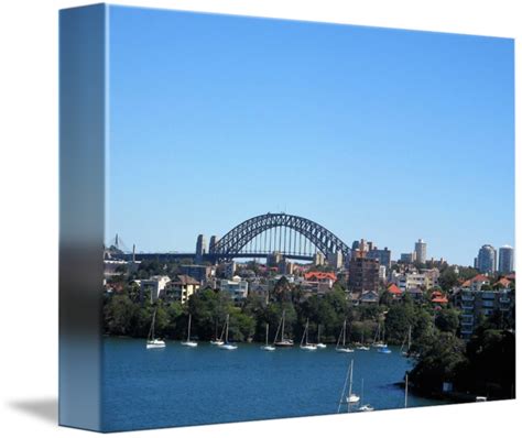 Sydney Harbour Bridge from across the harbour by Carmen Iglesias