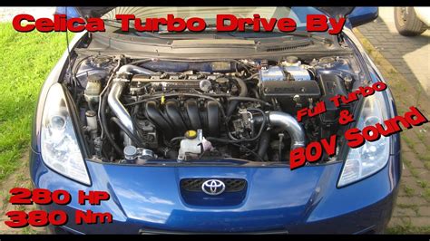 Toyota Celica T23 1zz Fe Turbo Testrun Youtube
