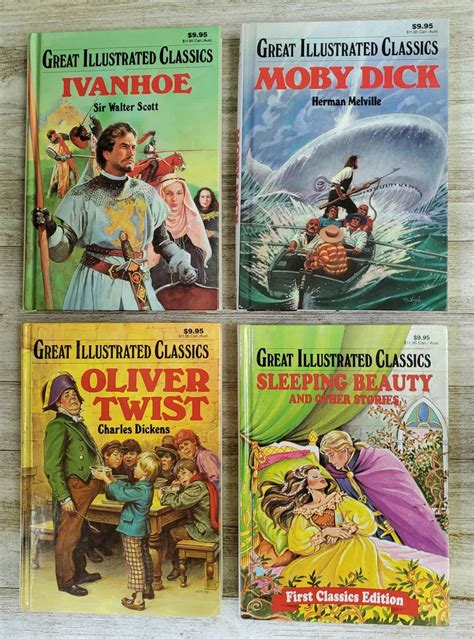 Great Illustrated Classics Choose Your Title Etsy