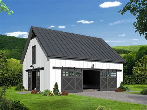 Free barn, chicken coop and homestead get started on your new shed, play house, cabana, yard barn, garage, car barn, hobby shop, carriage. Outbuilding Plans | Flexible Barn Plan with Loft #062B ...