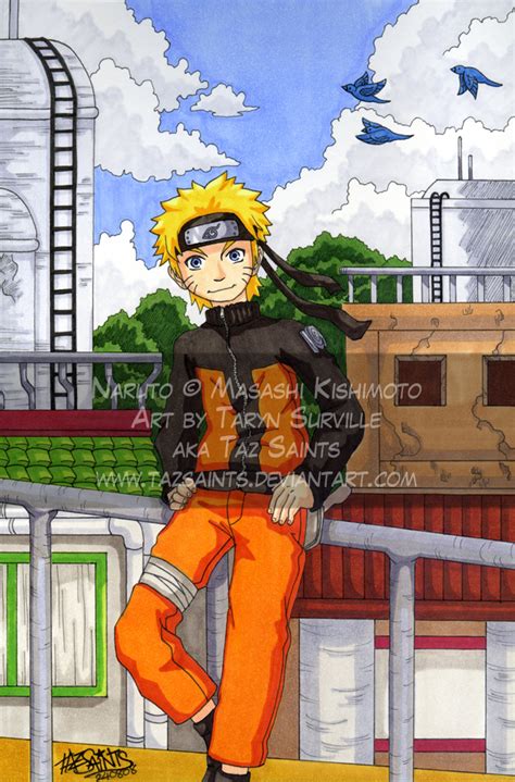Relaxing Naruto By Tazsaints On Deviantart