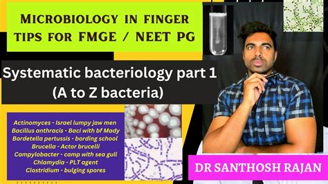 Systemic Bacteriology Part 1 Microbiology Rapid Revision Fmge Micro
