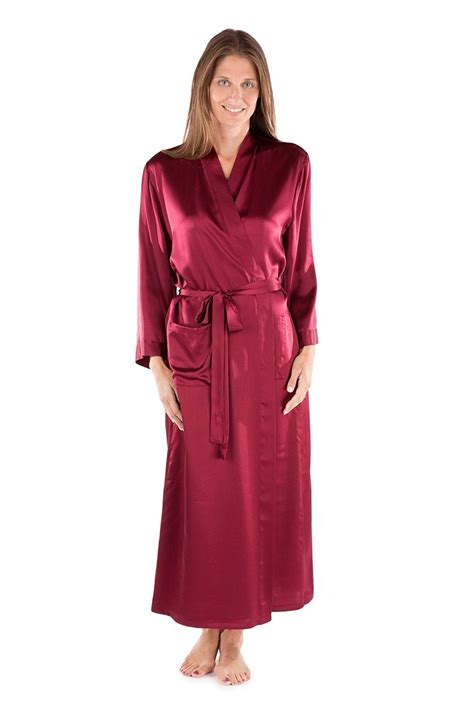 Texeresilk Womens Luxury Long Silk Robe Luxury T Ideas For Ladies Silk Robe Long Silk
