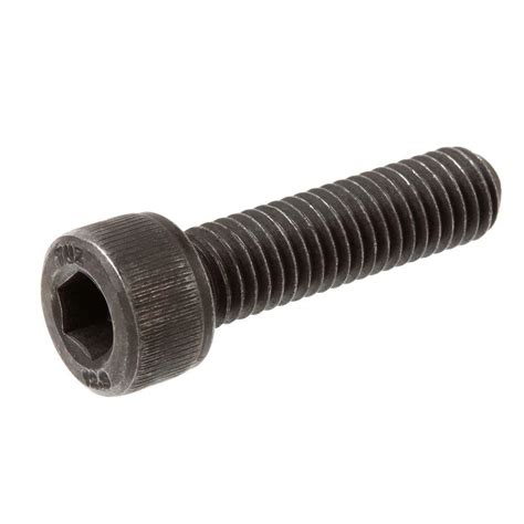 Everbilt 10 24 X 12 In Hex Socket Head Plain Socket Cap Screw 2 Pack 804678 The Home Depot