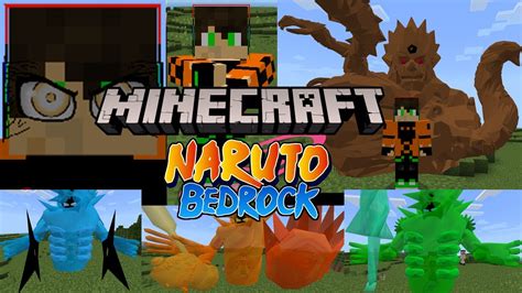 Updated Naruto Bedrock Mod Character Customization Story Mode New