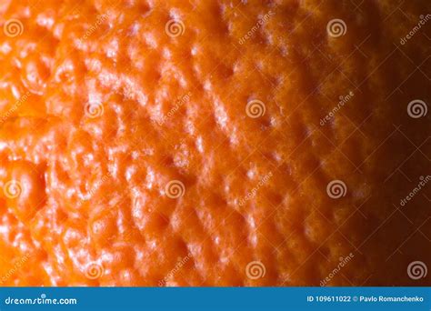 Photo Of A Orange Tangerine Skin Close Up Macro Stock Photo Image