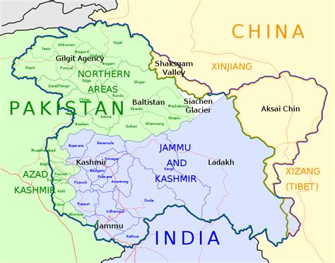 Map Of Kashmir Foreign Brief