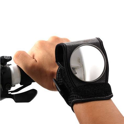 Bicycle Wrist Safety Rearview Mirror Wristband Quikhaven