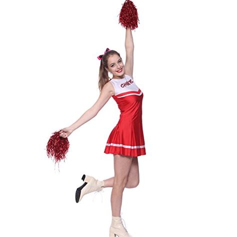 buy sexy high school cheer girl cheerleader costume cheerleading fancy dress online at desertcartuae