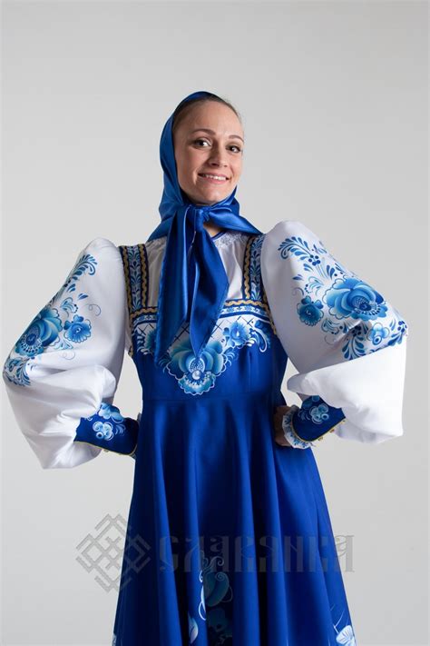 Russian Women Dance Costume Alyonushka Female Stage Dress In Etsy