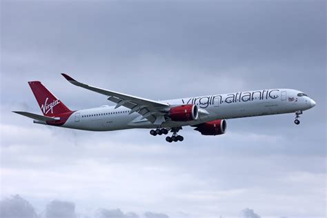 Virgin Atlantic Airways G Vlux Airbus A350 1041 Msn 274 Red