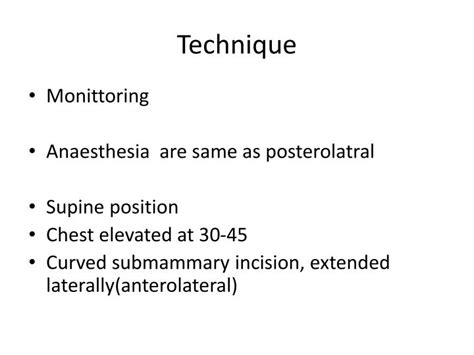 Ppt Thoracic Incisions Powerpoint Presentation Id391276