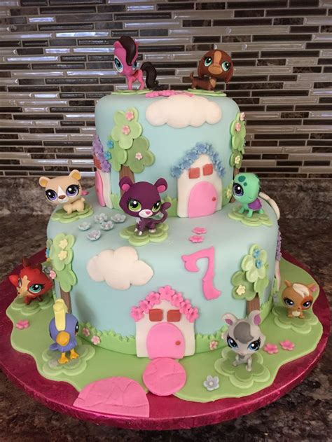 Littlest Pet Shop Cake Birthday Party Cake Lps Cakes Birthday Cake