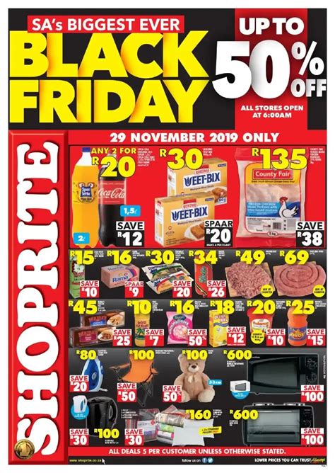 What Stores Have Black Friday Sales On Friday - [ Updated 2019] Shoprite Black Friday deals - Western Cape