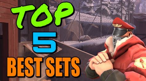 Tf2 Top 5 Best Soldier Cosmetic Sets Youtube