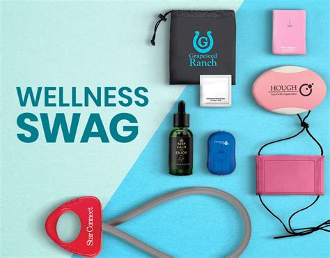 Health And Wellness Swag And Giveaway Ideas Protect De Stress And Provide