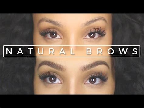 How To Make Eyebrows Look Good Without Makeup Makeupamat Com