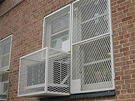 Cci securities metal design and engineering provides air conditioner security with our heavy duty cages that will provent copper theft in your home or business. Expanded Metal Security Fencing Adds Peace of Mind