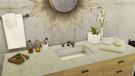 Sims 4 Ccs The Best Bathroom By Mio Sims