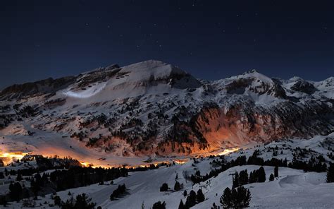 Switzerland Mountains 5k Wallpaper 4k Alps Night Stars Hd