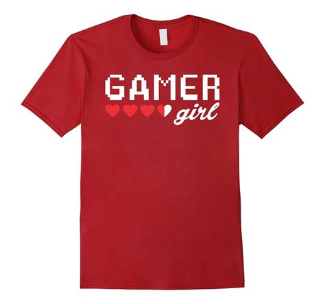 Gamer Girl Video Game T Shirts Women Art Artvinatee