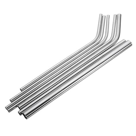 Buy Stainless Steel Straw Ultra Long Reusable Drinking Metal Straws Kit