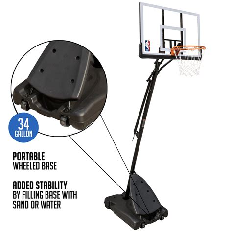 Spalding Nba Portable Basketball Hoop Parts List