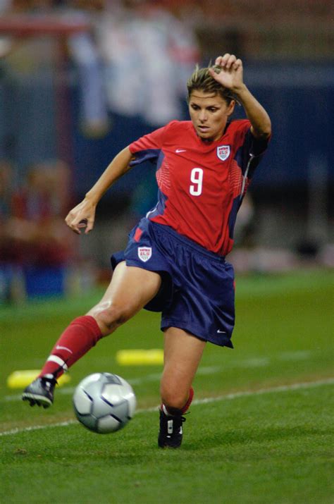 Mia Hamm Olympic Football United States Of America