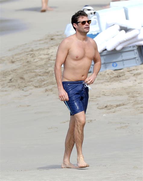 Ryan Seacrest Shirtless In Stbarts Oh Yes I Am