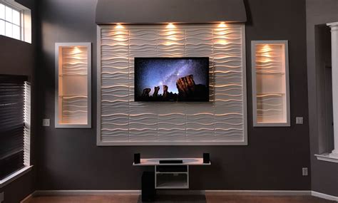 Wooden wall decorating design ideas wood wall panel design living room wood wall decor 3d pvc wall panels pvc wall. 35+ Stylish LED TV Wall Panel Designs for Your Living Room