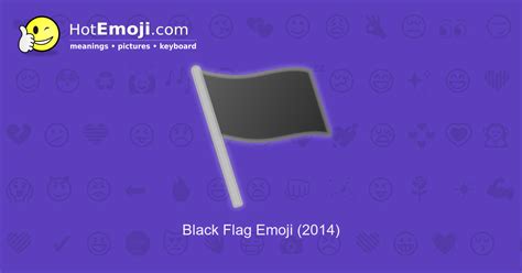 🏴 Black Flag Emoji Meaning With Pictures From A To Z