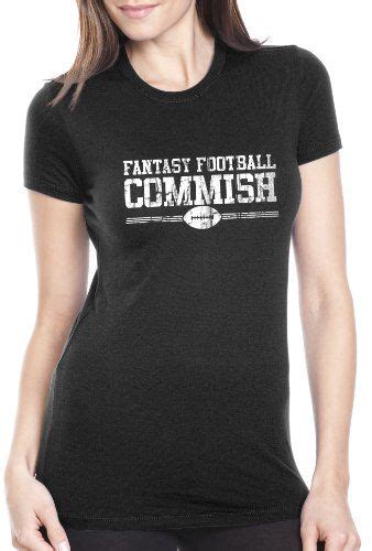 women s fantasy football commish t shirt funny sports football tee for women t shirt costumes