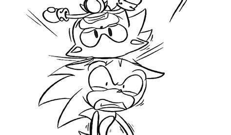 You can either choose to color your drawings online or. Classic Sonic Coloring Pages - Coloring Home