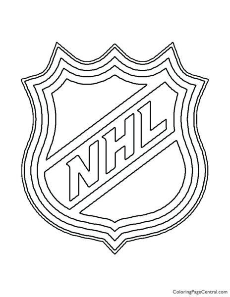 Printable coloring sheets shark free shark coloring pages. National Hockey League | Coloring Page Central