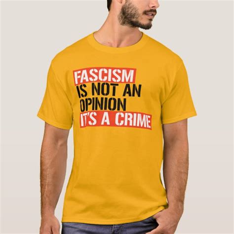 Fascist T Shirts Fascist T Shirt Designs Zazzle